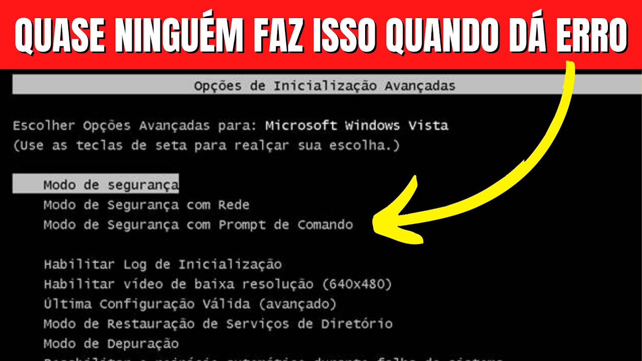 Se Reparar o Computador não Aparecer Tente Isso [Solução #1]