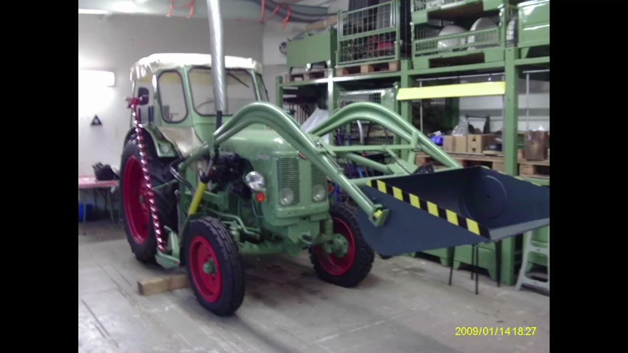 Famulus Traktor Restaurierung