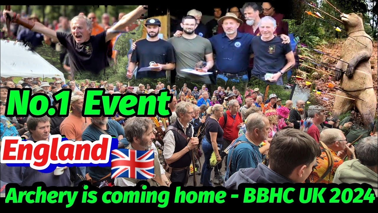 No.1 Archery Event in England! Archery is coming home! BBHC UK 2024 + Bogensport Extrem 🔝Performance