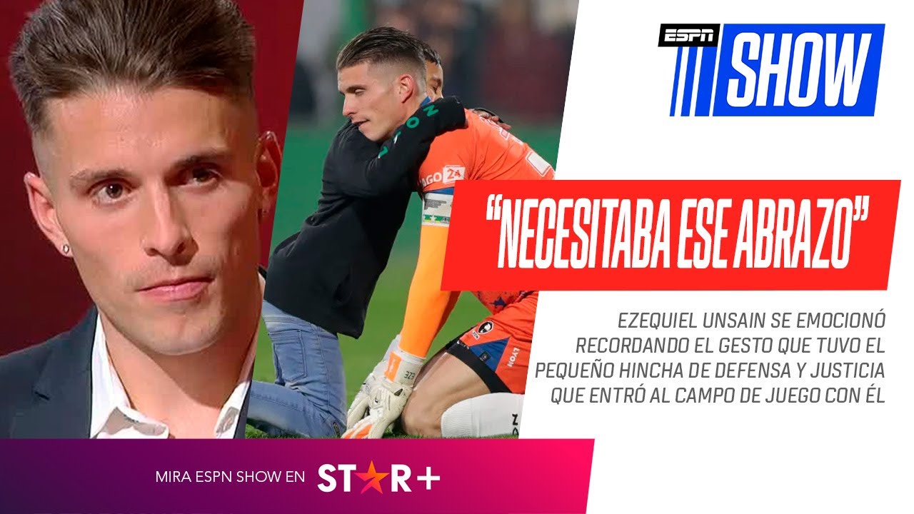 "NECESITABA ESE ABRAZO": Ezequiel Unsain y su encuentro con el pequeño hincha de Defensa