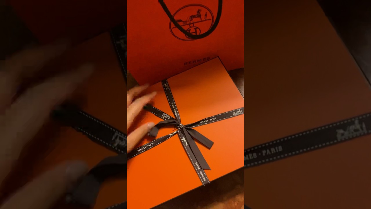 Unboxing my Hermes Oran Sandals from Rome 🤎👡🧡✨🇮🇹 