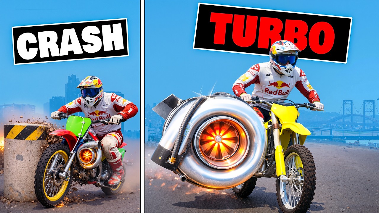 Every Time I Crash, The Bike Turbo Gets Bigger in GTA 5