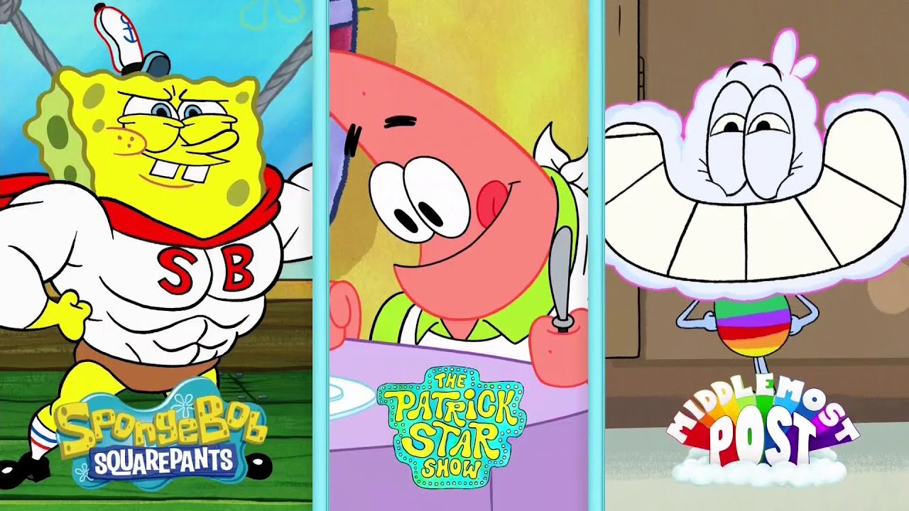SpongeBob + Patrick Star Show + Middlemost Post Promo - July 9, 2021 (Nickelodeon U.S.)