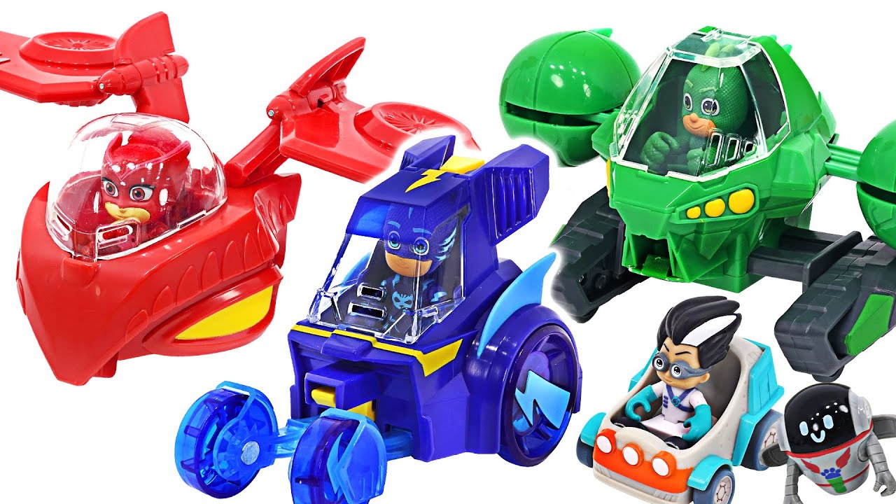 PJ Masks 3-in-1 Combiner Jet! Transform! Combine! Go! Go! | DuDuPopTOY
