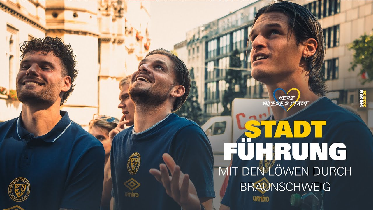 EINMAL DURCH BRAUNSCHWEIG, BITTE! 🏘️🦁 | Stadtführung mit der Eintracht