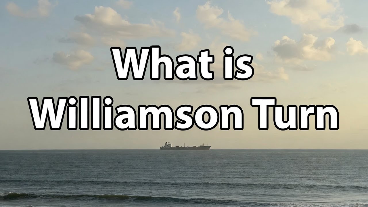 Williamson Turn | MOB Recovery | Man Overboard | Ship Maneuvering 