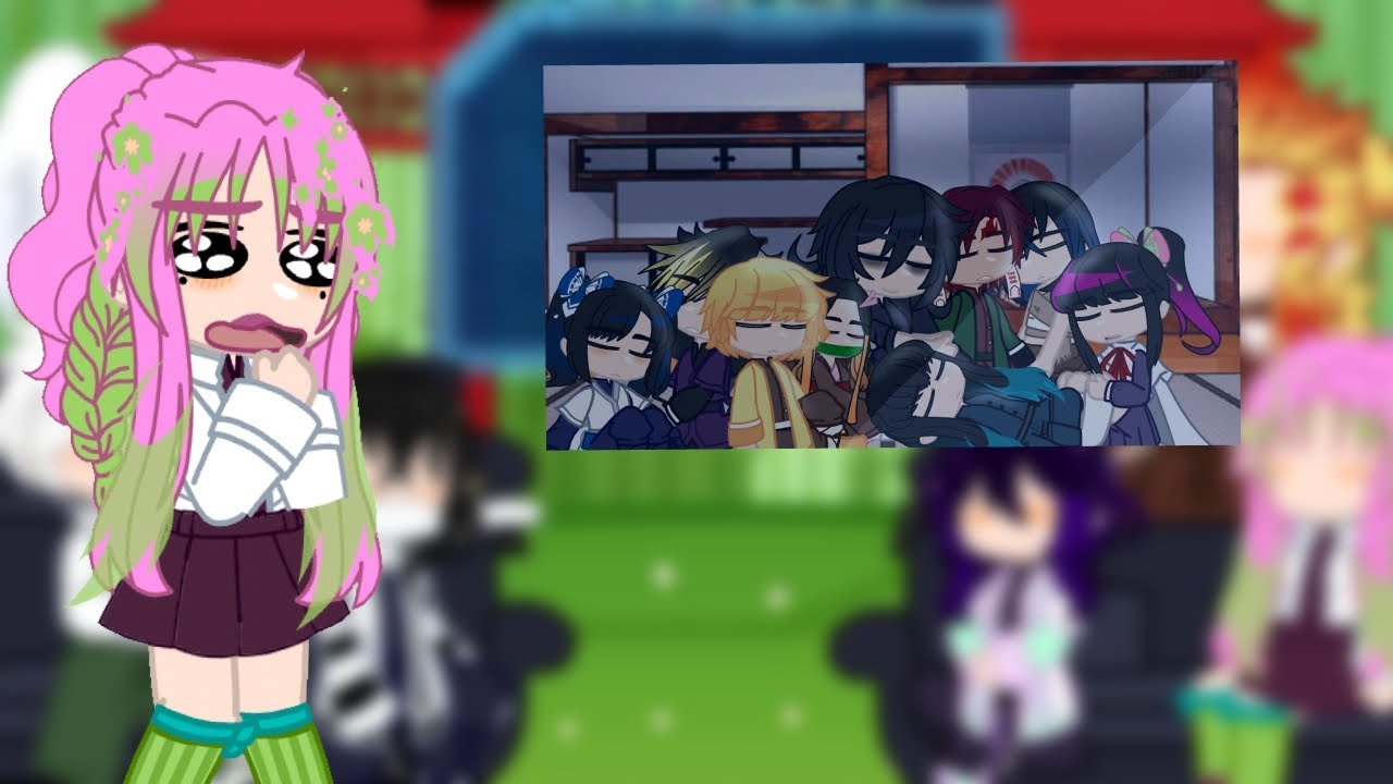 Hashiras react to 'A day with Giyuu' |KNY×Gacha| Poorly made | Fannon |