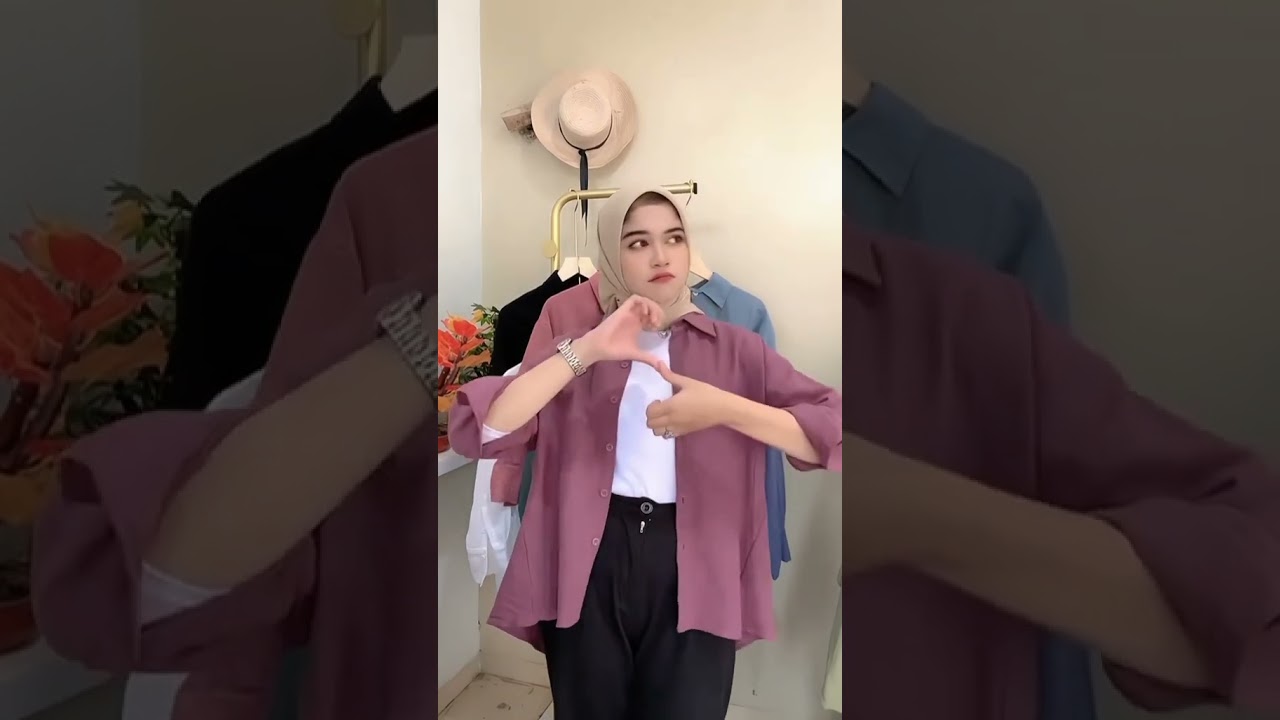 kemeja oversize wanita☺️👉🏻#kemejaoversize #kemejawanita#kemejapolos #kemejamurah #racuntiktok