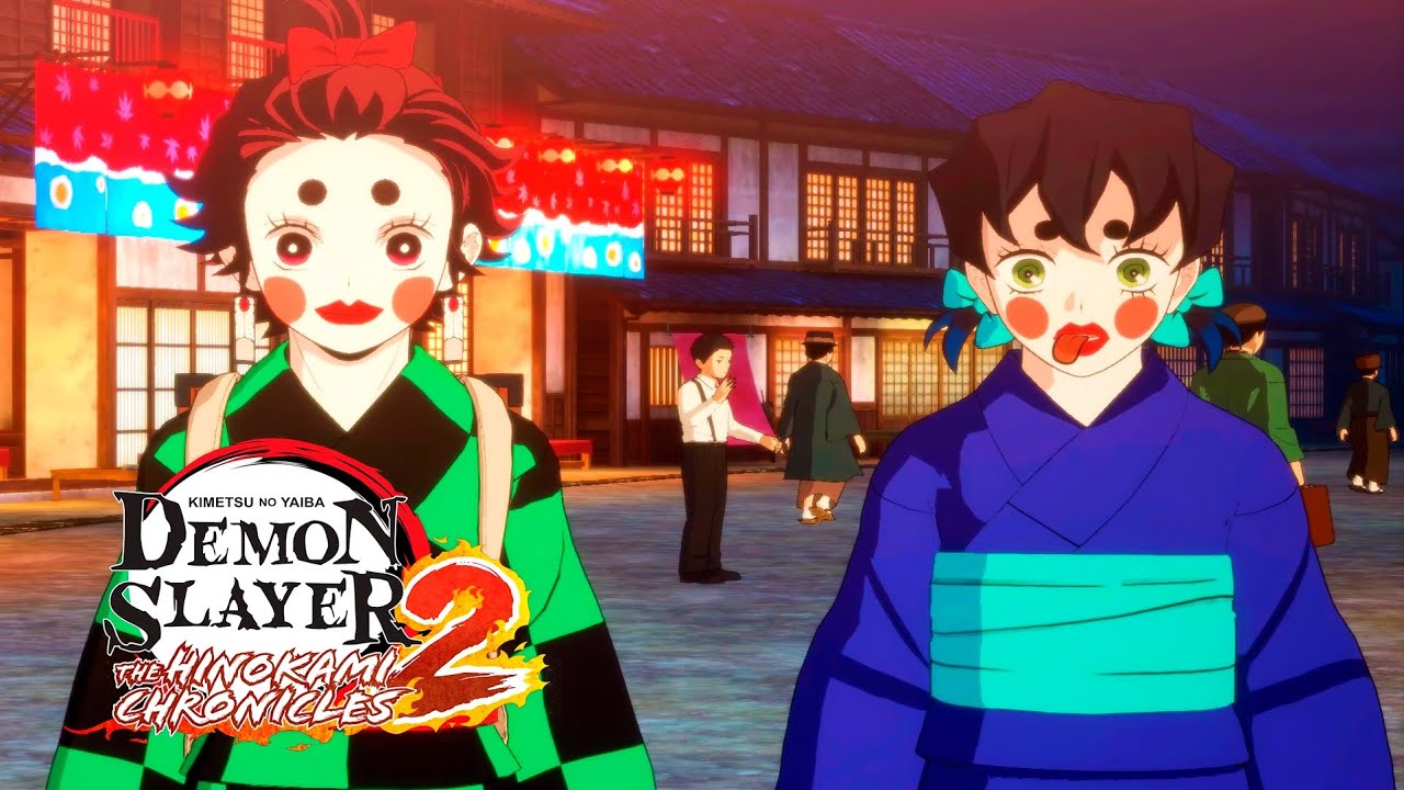 Inosuke Dresses As A Girl | Demon Slayer The Hinokami Chronicles 2 Game