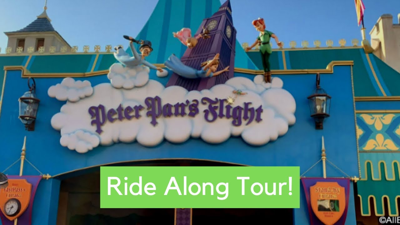 Full Magic Kingdom Peter Pan Ride Along Tour