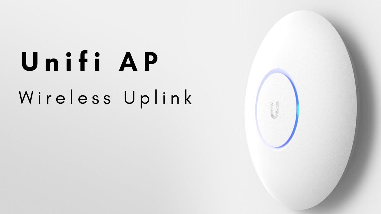 Unifi Wireless Uplink