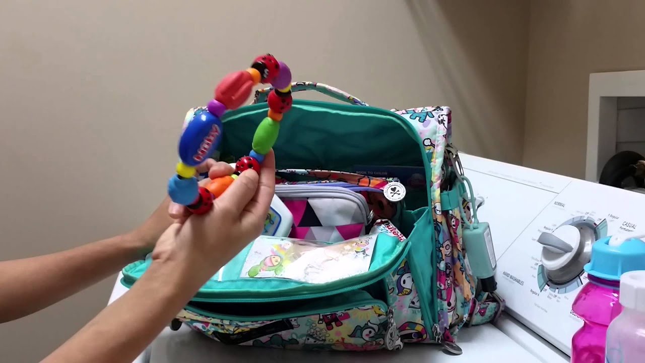 What's in my Jujube BFF diaper bag