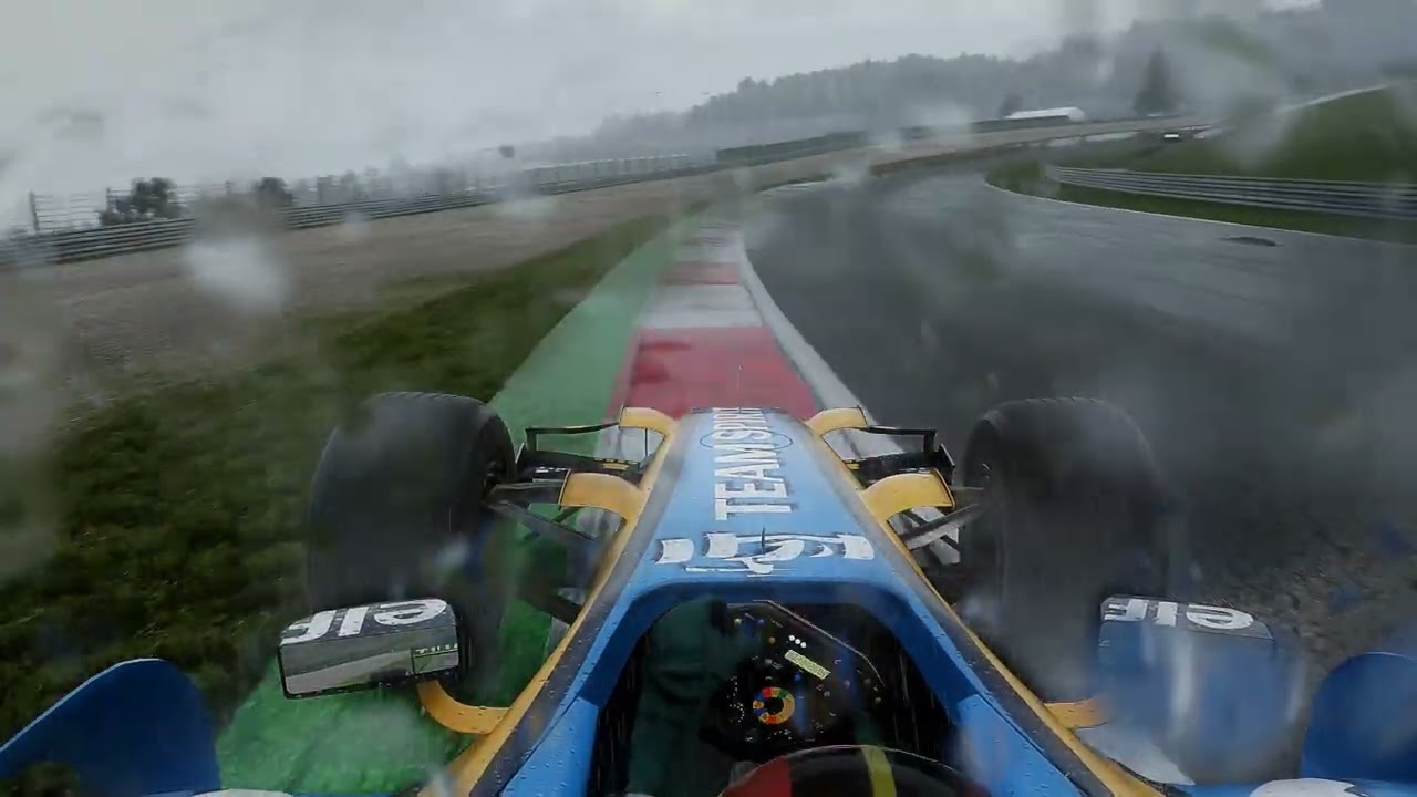 Rain effects in F1 2019 are incredible