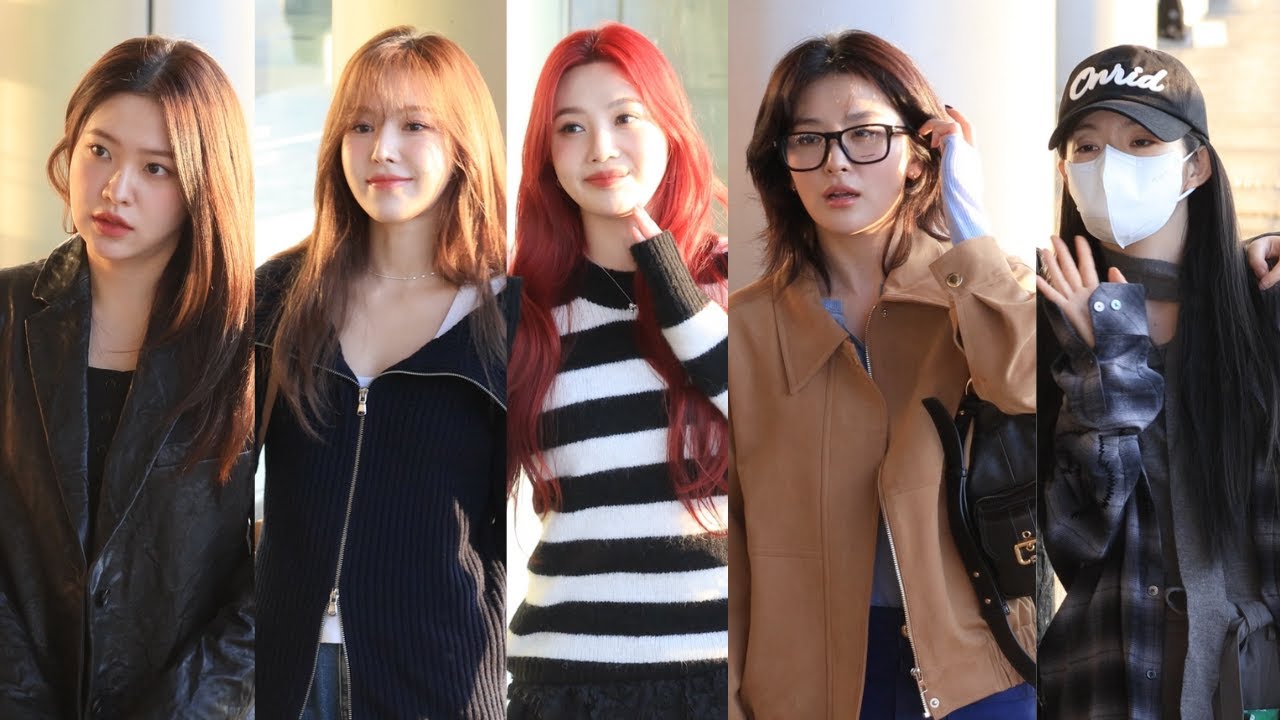 레드벨벳 출국 Red Velvet Airport Departure | GMP 241024