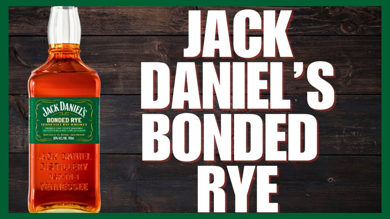Jack Daniel’s Bonded Rye - A GAME CHANGER For Rye Whiskey