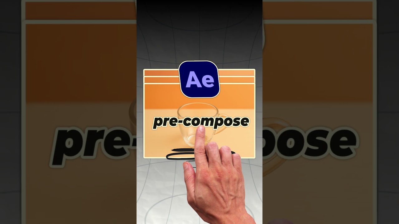 The Secret Cup Trick in After Effects Explained! #tutorial