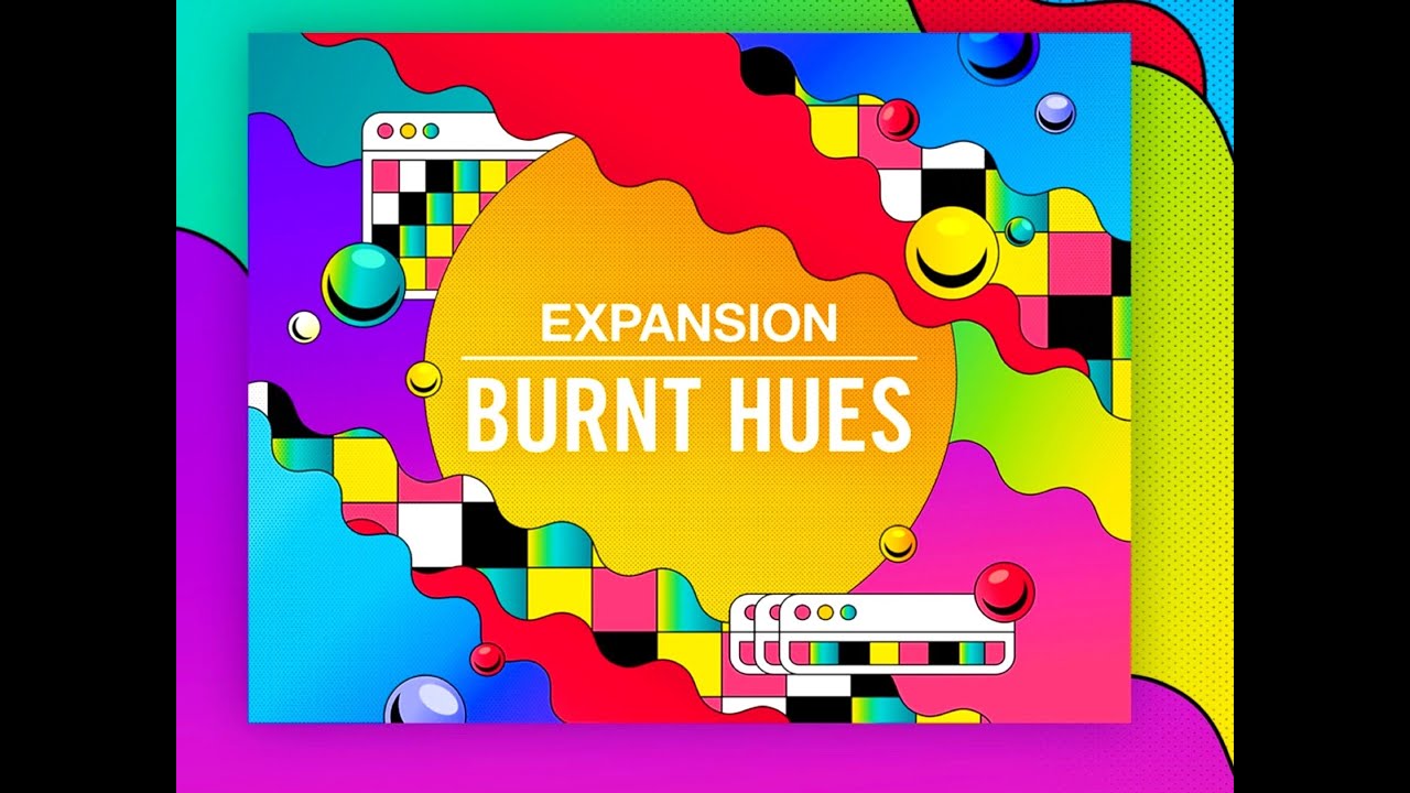 Maschine MK3 - BURNT HUES - New Expansion Ads 50 New Kits for Machine & Much More - Let's Explore
