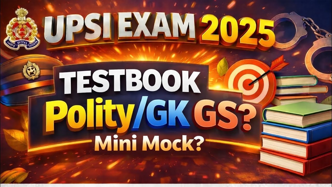Up Si Polity Gk Gs Practice Set Testbook Most Expected Question 