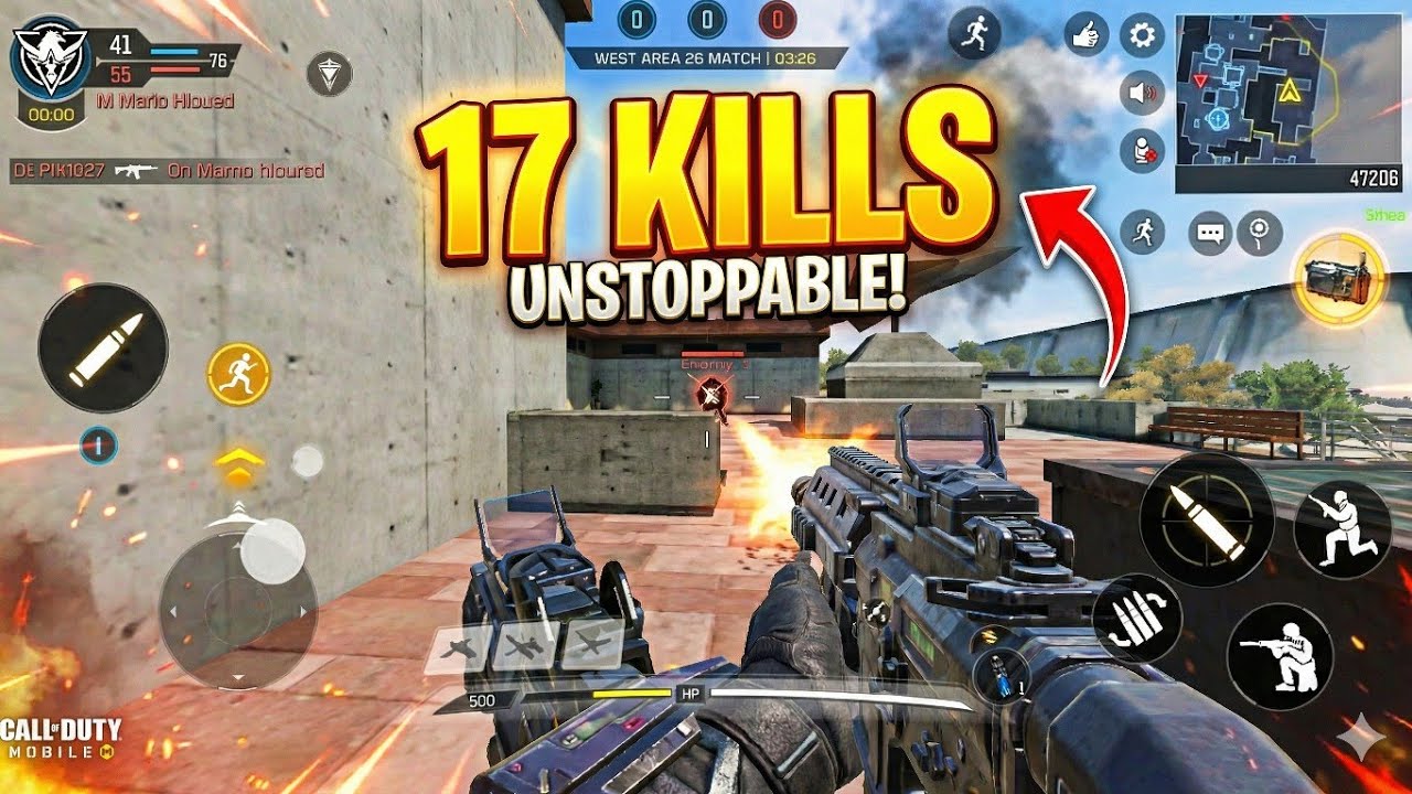 COD game Play #CODMobile #CallOfDutyMobile #CODMGameplay #17Kills #CODMobileLoadout #MobileGaming