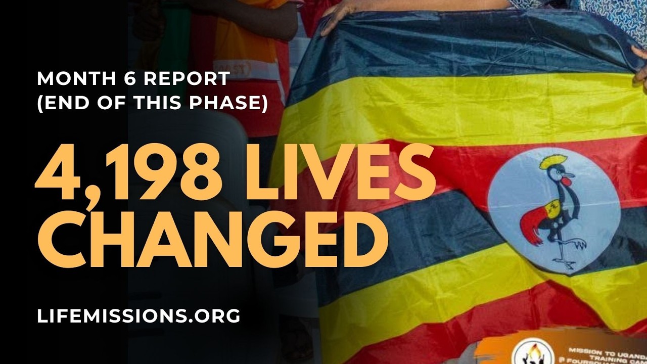 6 Months in Uganda… Over 4,000 Lives Changed