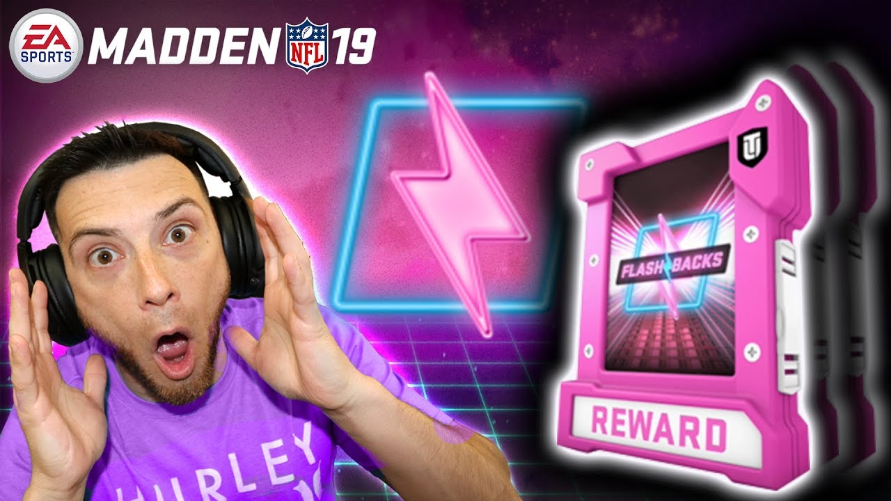 2 Flashback Packs & Team Update! Madden NFL 19 Pack Opening