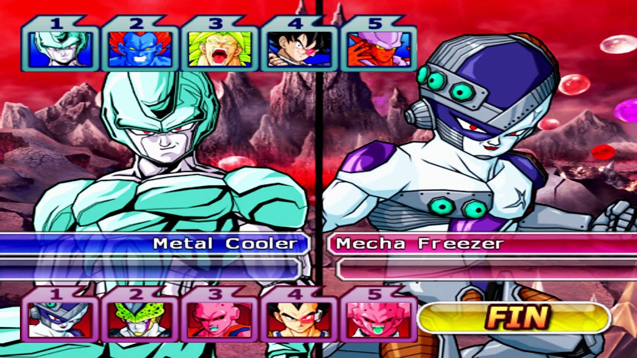 VILLANOS DE PELICULAS VS VILLANOS DE DBZ Dragon Ball Z Budokai Tenkaichi 3 Latino