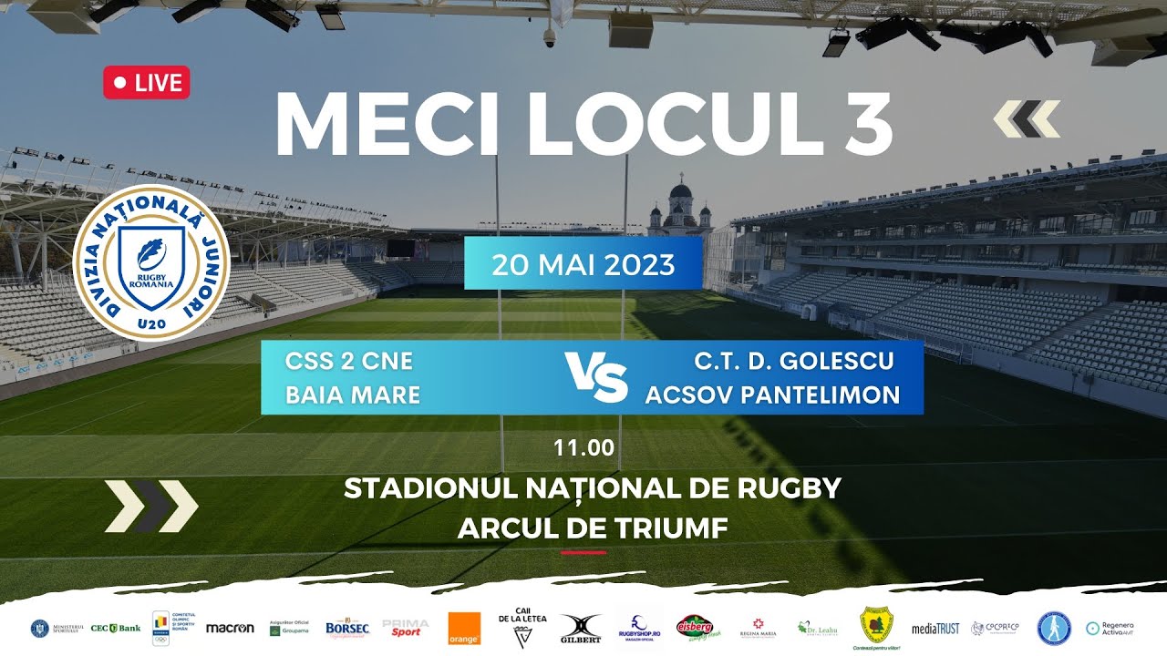 Meci locul 3 DNJ U20