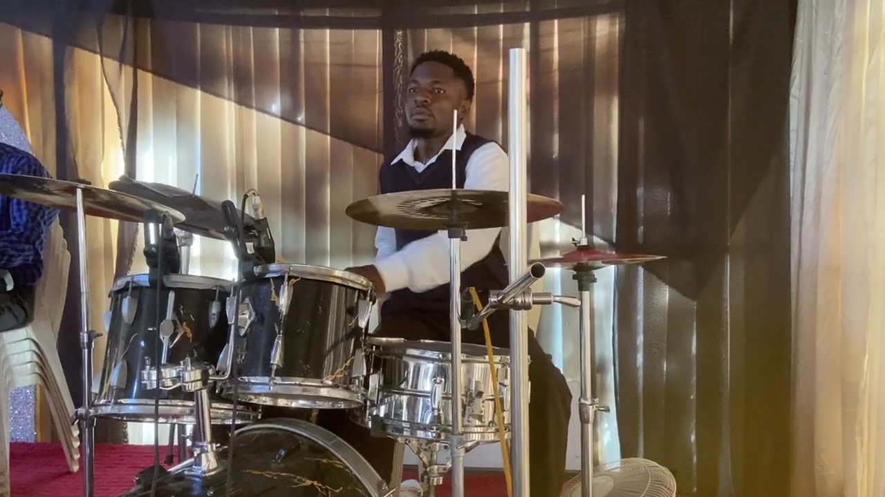Gospel Drummer locked 🔒 this worship groove and threw the keys 🔐🥁🥁🔥🔥