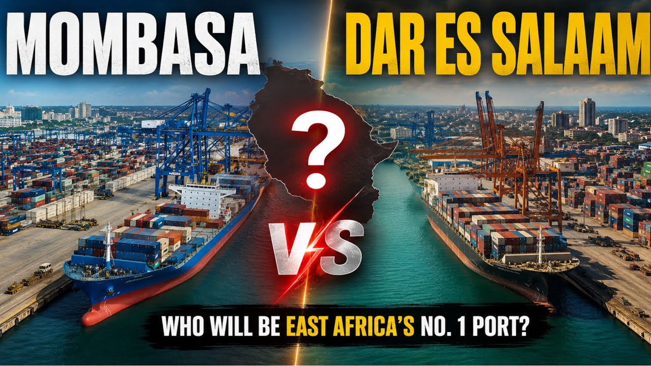 Mombasa vs Dar es Salaam: The Battle for East Africa's Biggest Port | Who Will Dominate Trade?