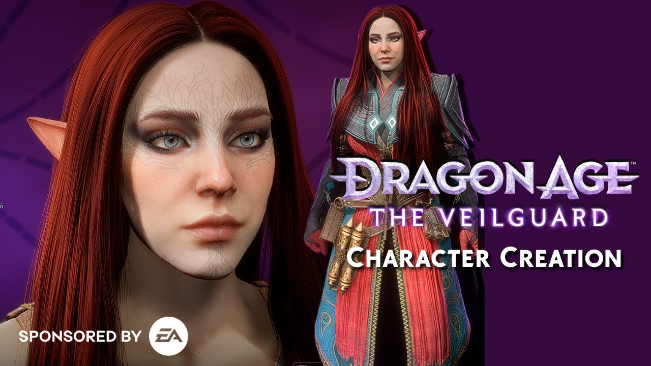 Dragon Age: The Veilguard - Female Elf Character Creation🧝‍♀️