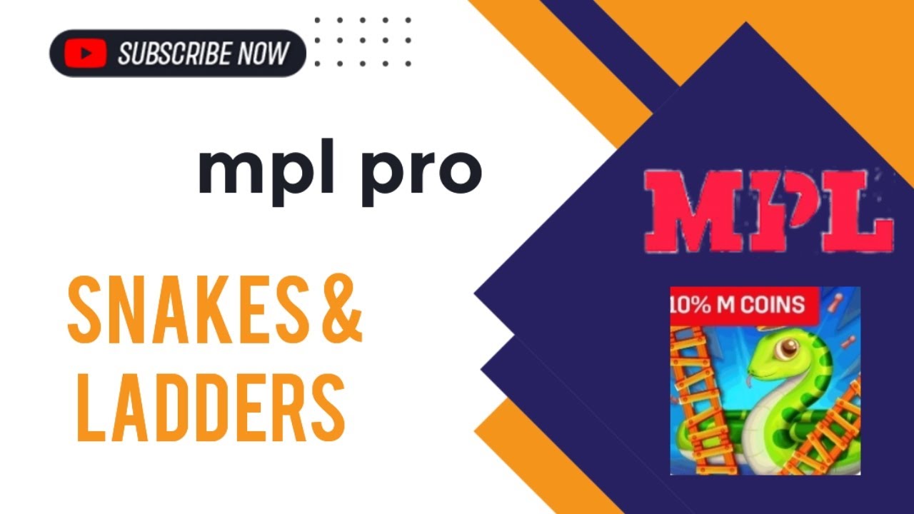 Mpl pro snakes ladders game play download and get ₹10
