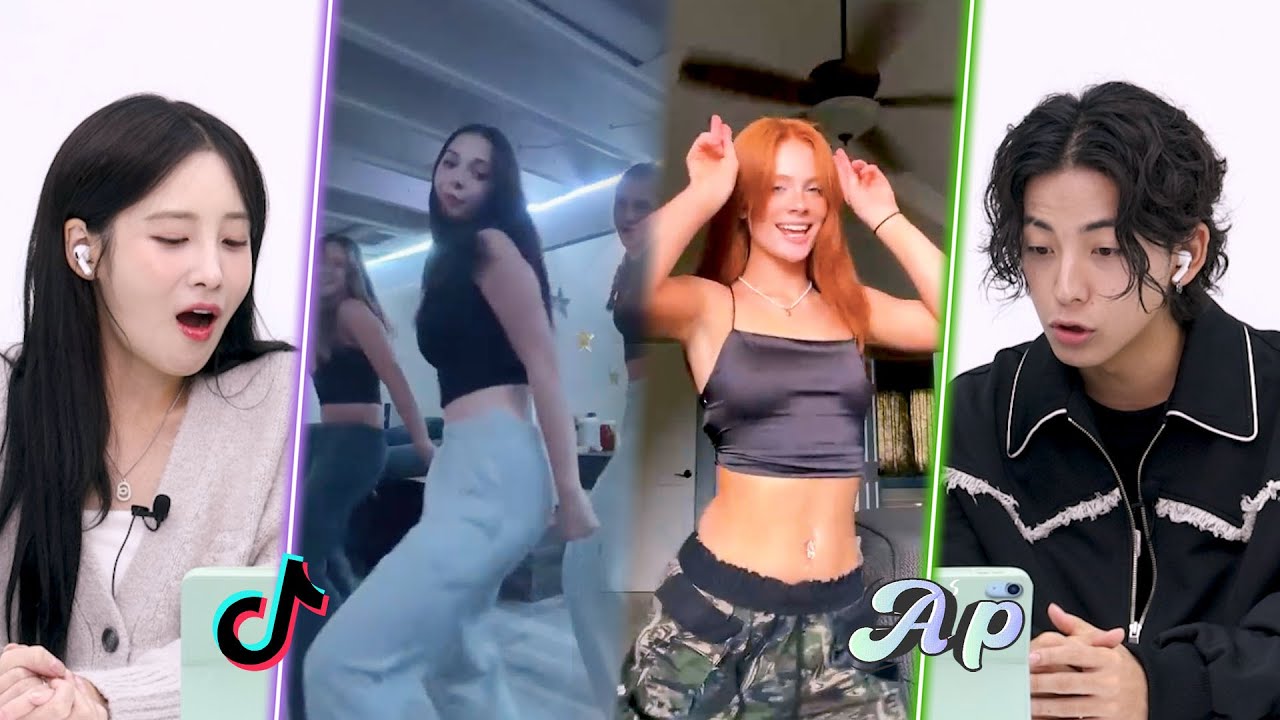Смотрим TikToks с женской K-Pop группой Раскрась город в красный ChallengeReaction｜asopo