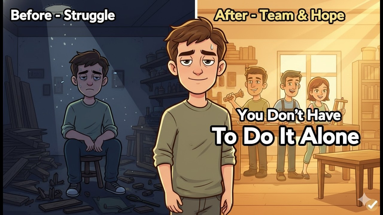 STOP STRUGGLING ALONE - || The Life-Changing Lesson Every Dreamer Needs To Hear.