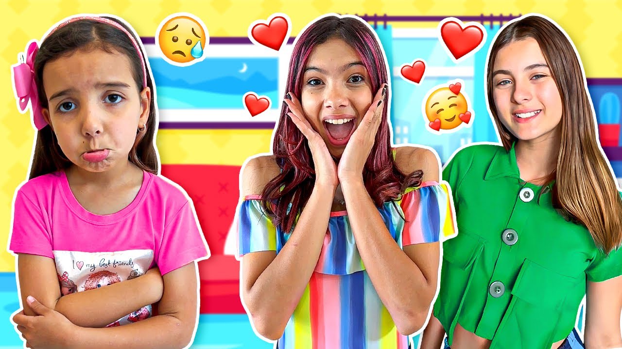 Julinha e Manu em uma História Engraçada de uma Nova Irmã (ft JuliaDantt)