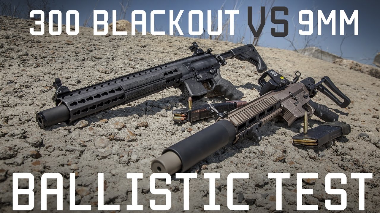 300 BLACKOUT против 9MM | Тест баллистического геля | Tactical Rifleman