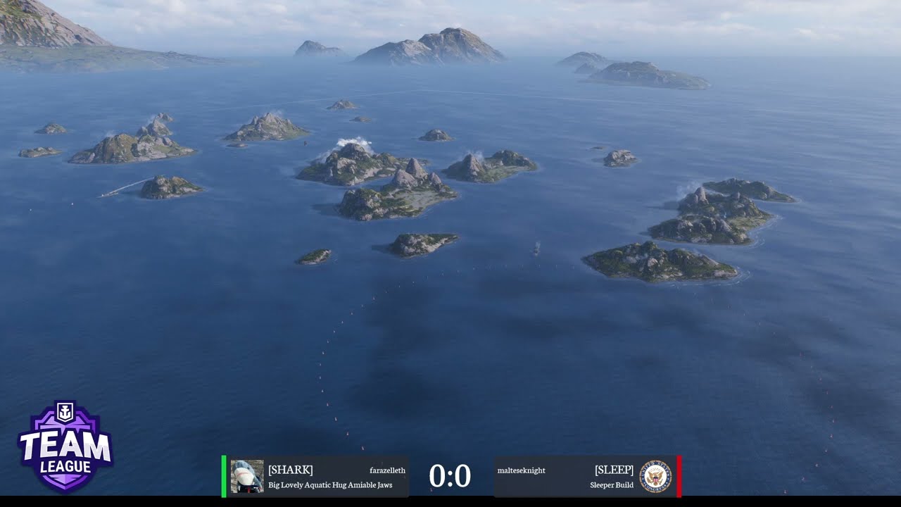 WoWs Team League - Season 7. SHARK vs SLEEP [Group Stage]
