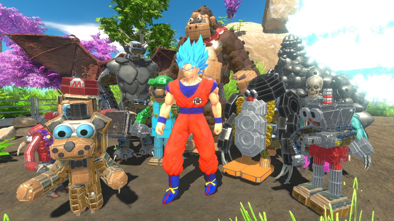 Goku VS All Units Workshop - Animal Revolt Battle Simulator