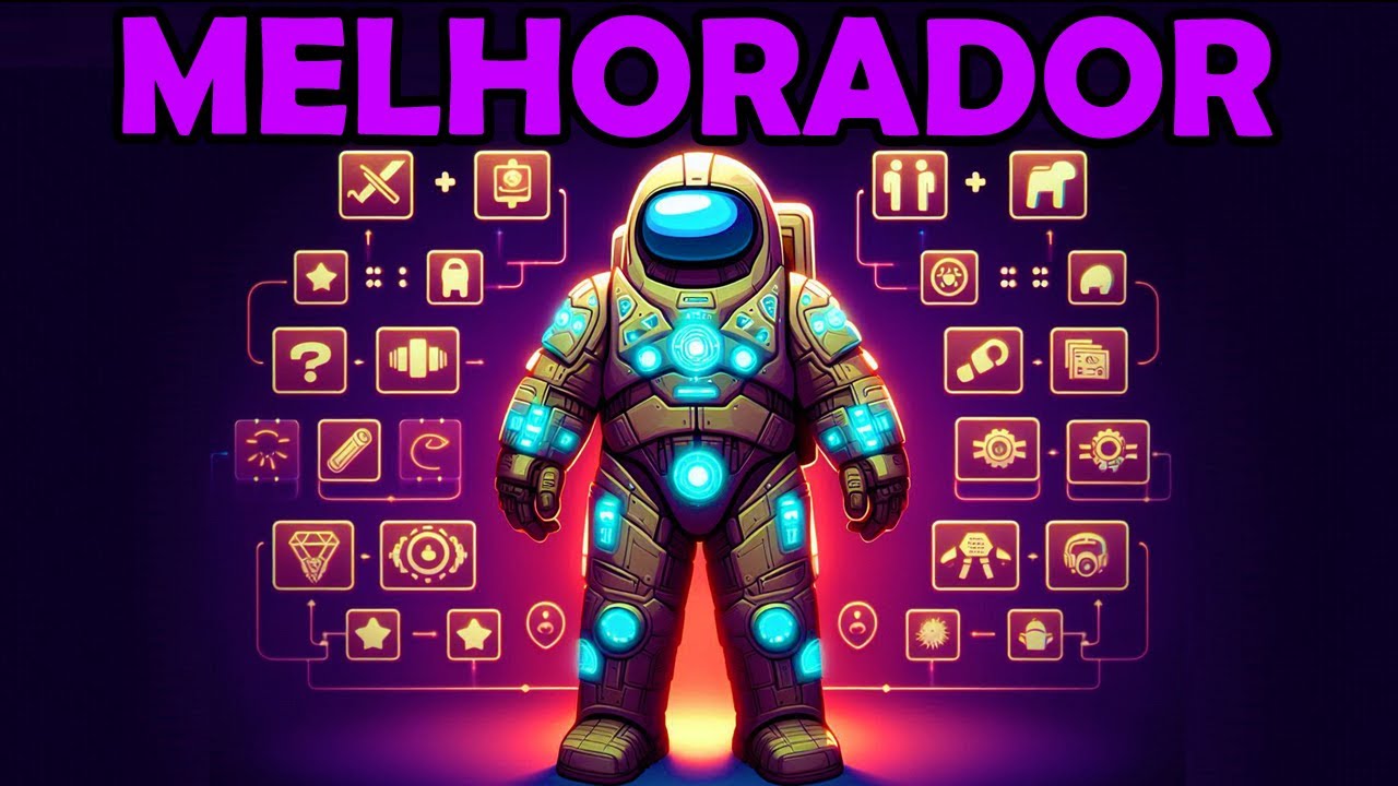 Virei o MELHORADOR e POSSO MELHORAR MEU PERSONAGEM no AMONG US