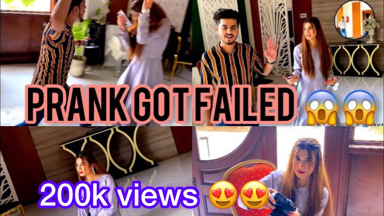 Mr Nickyy Slapped Maheen Obaid | PRANK GOT FAILED | VLOG |