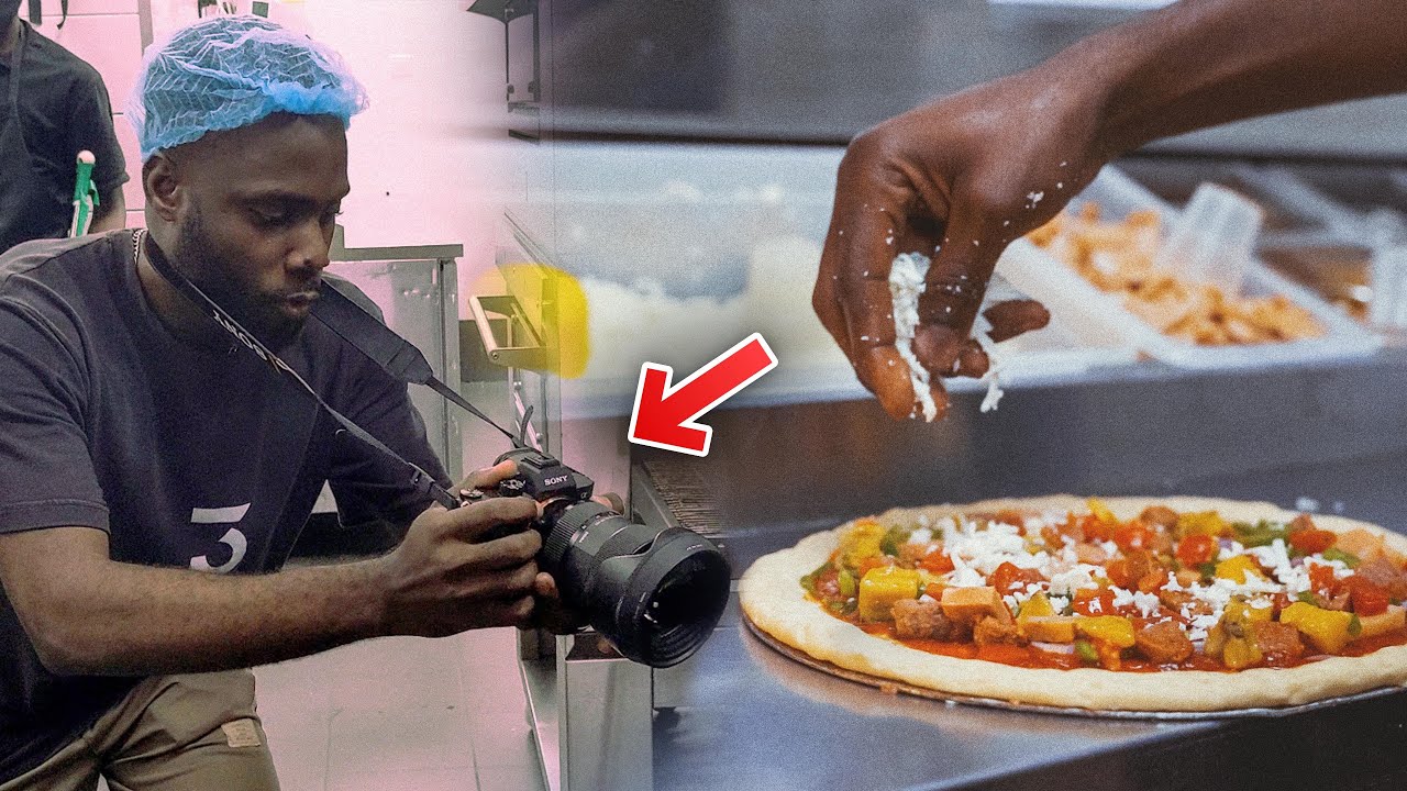 How I shot this Cinematic EPIC Pizza commercial HANDHELD!