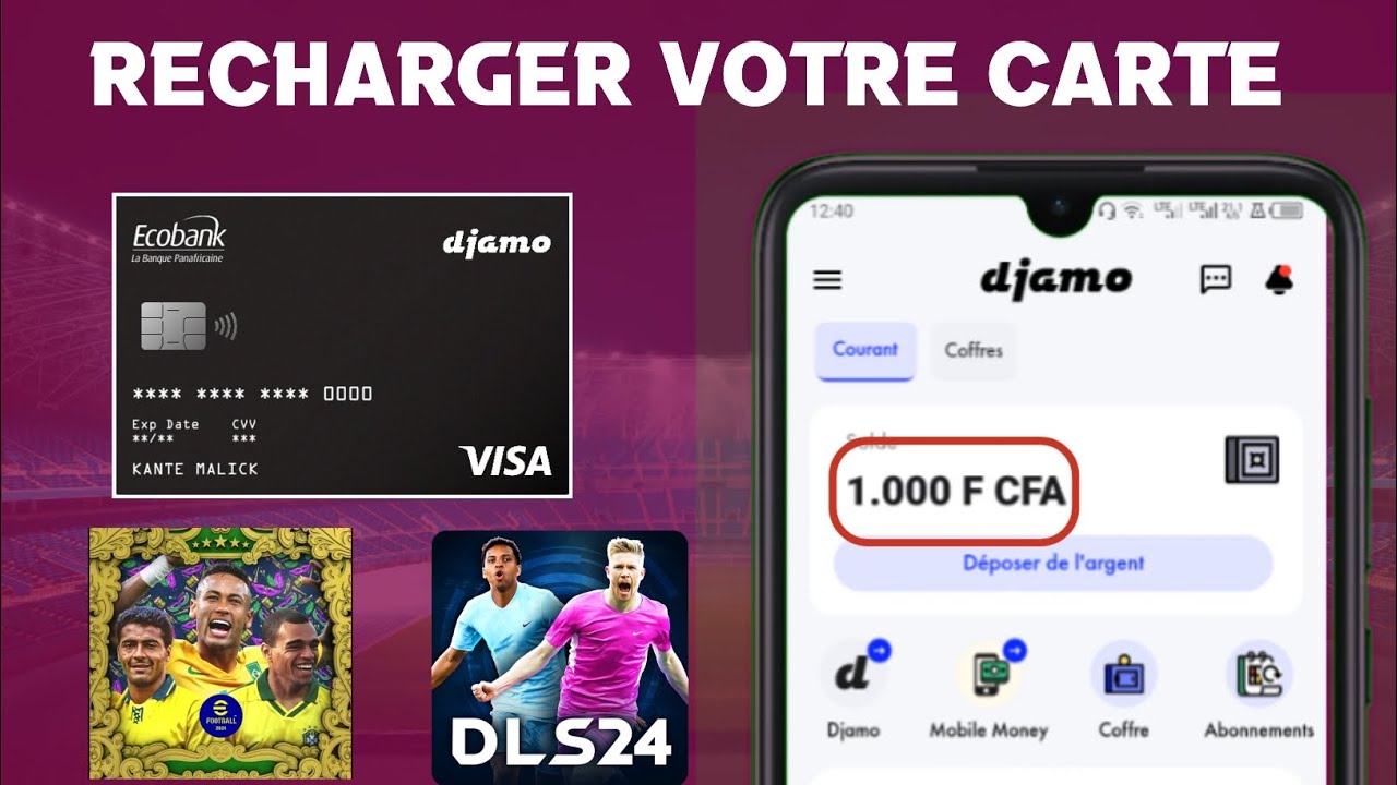 P3 COMMENT RECHERCHE VOTRE CARTE DJAMO POUR ACHETER DES Pièces🪙