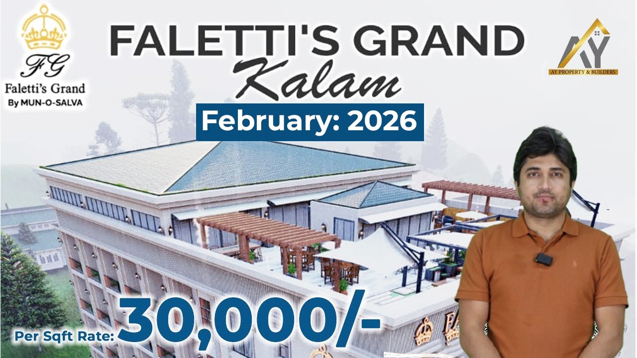 Faletti's Grand Kalam | TMA Approved Project | Luxury Apartments | Easy Installment Plan