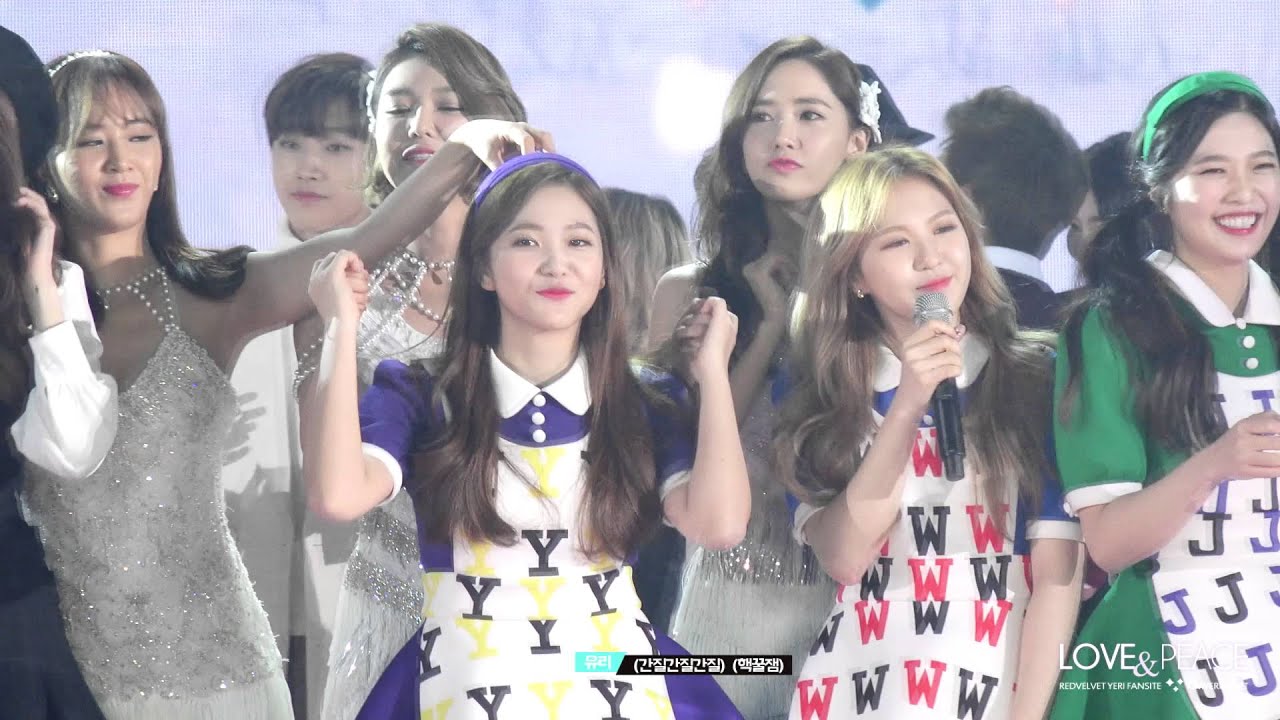 151230 KBS 가요대축제 yeri focus