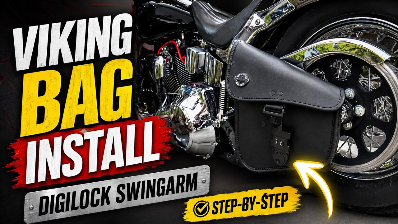 INSTALL  Viking Bags Digilock Swingarm Bag