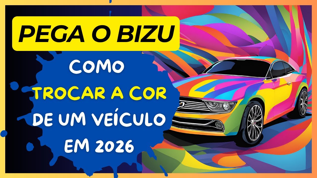 Trocar a cor do veículo: Quais são as regras? Pode envelopar? Como é a fiscalização?