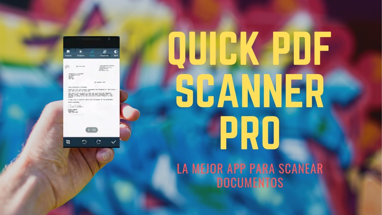 COMO DESCARGAR QUICK PDF SCANNER PARA ANDROID LA MEJOR APLICACI&Oacute;N PARA ESCANEAR DOCUMENTOS
