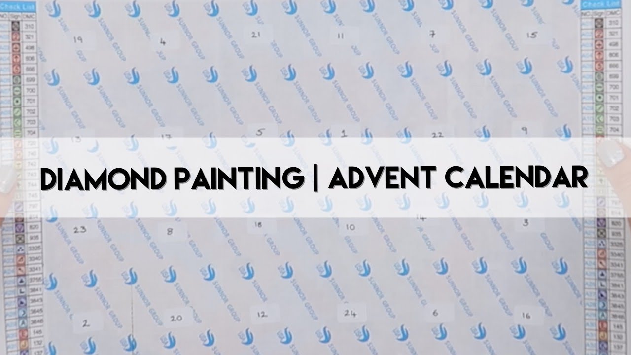 Diamond Painting - ADVENT CALENDAR | Join me this December