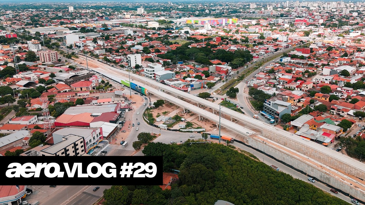 ¿Cómo va el Viaducto en la Av. Virgen de Cotoca? Mira Este Recorrido (4K)