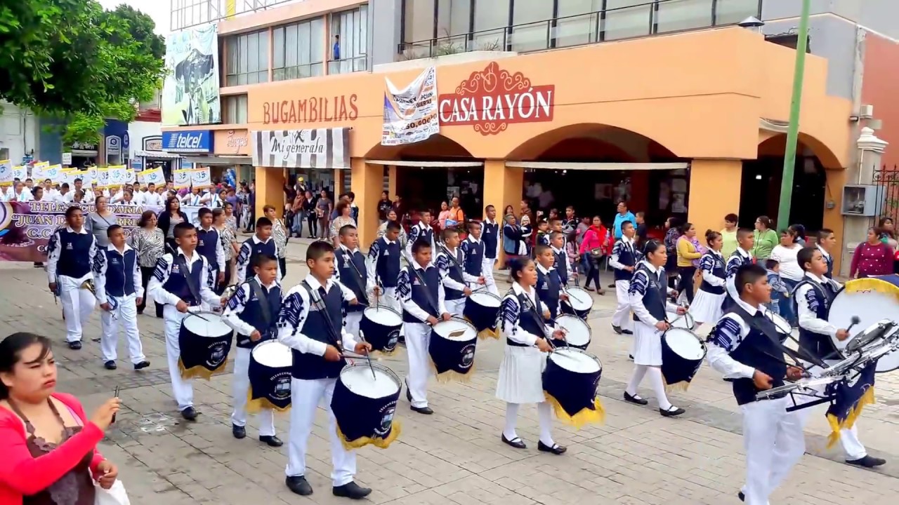 DESFILE 35 ANIVERSARIO TELESECUNDARIAS TEHUACAN