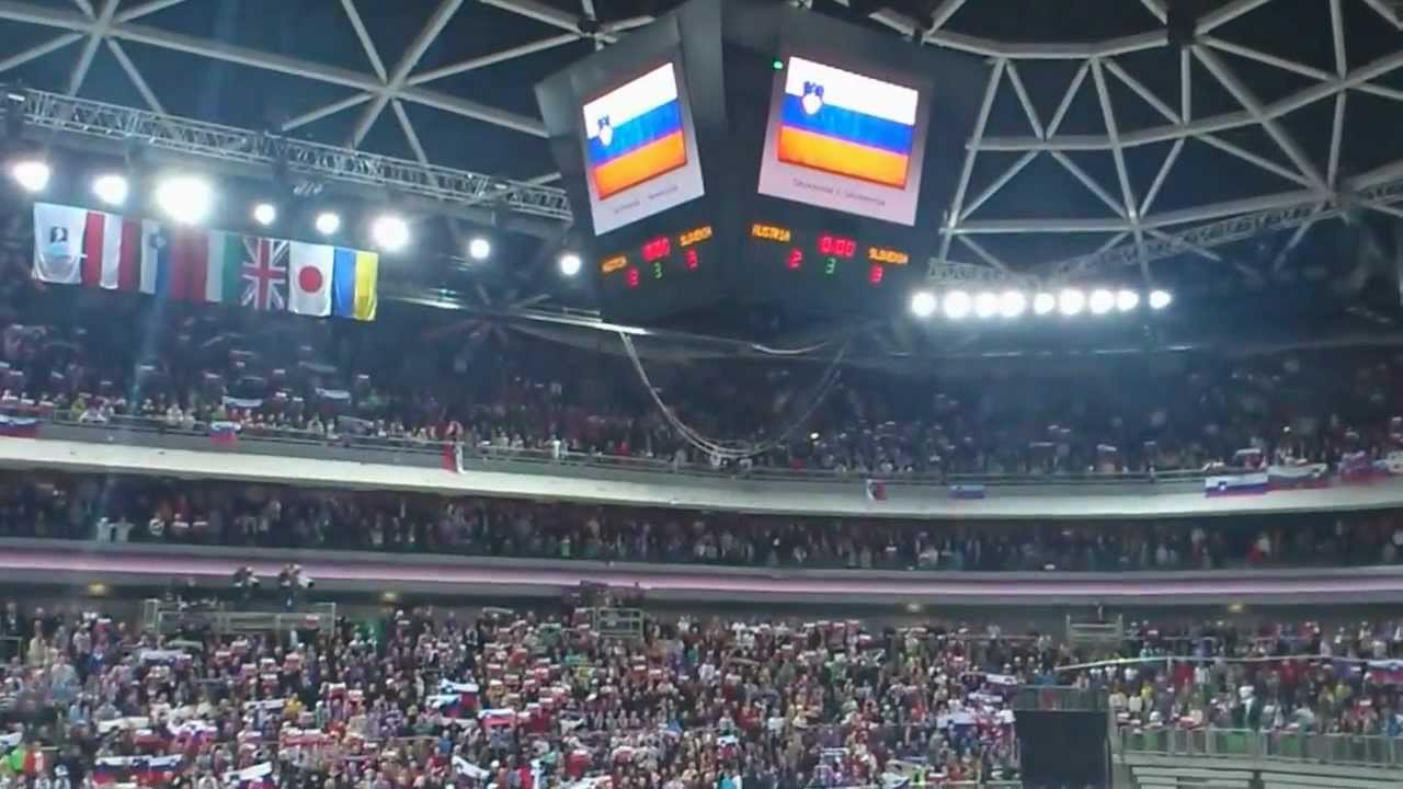 HOCKEY v STOŽICAH AVSTRIJA proti SLOVENIJA